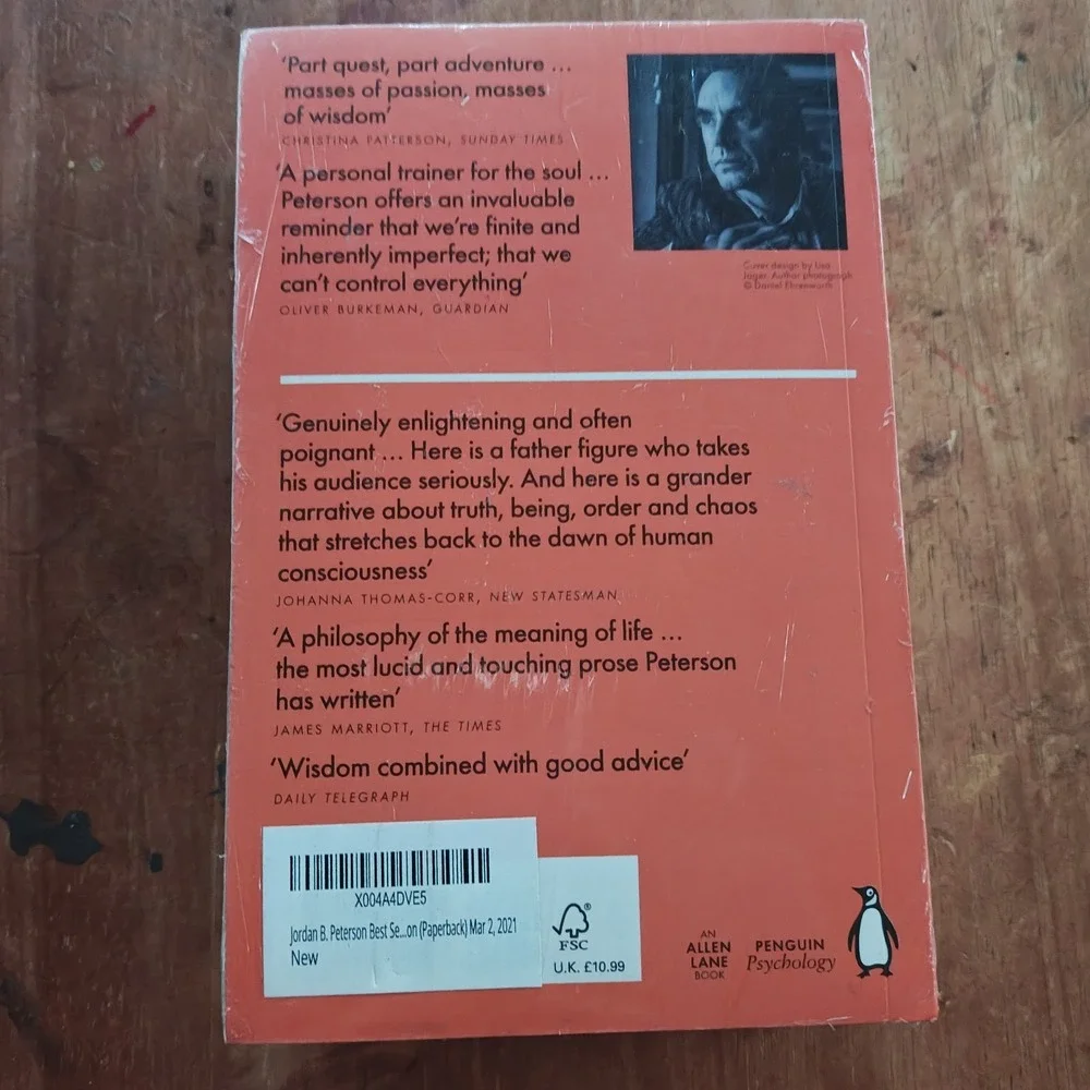 12 Rules For Life & Beyond Order: 12 More Rules For Life Jordan Peterson Sealed‎